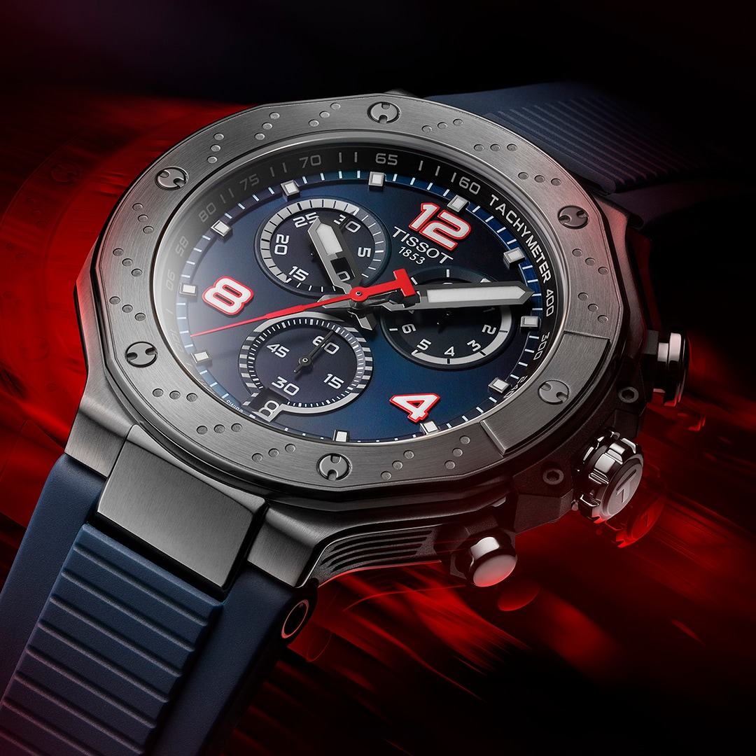 Newcomers in the T-Race collection, including a duo of T-Race MotoGP™ 75th Anniversary Limited Editions